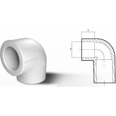Fırat Dirsek (90°) 160mm