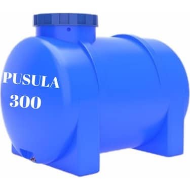 PUSULA 300L Su Deposu Yatay-Mavi