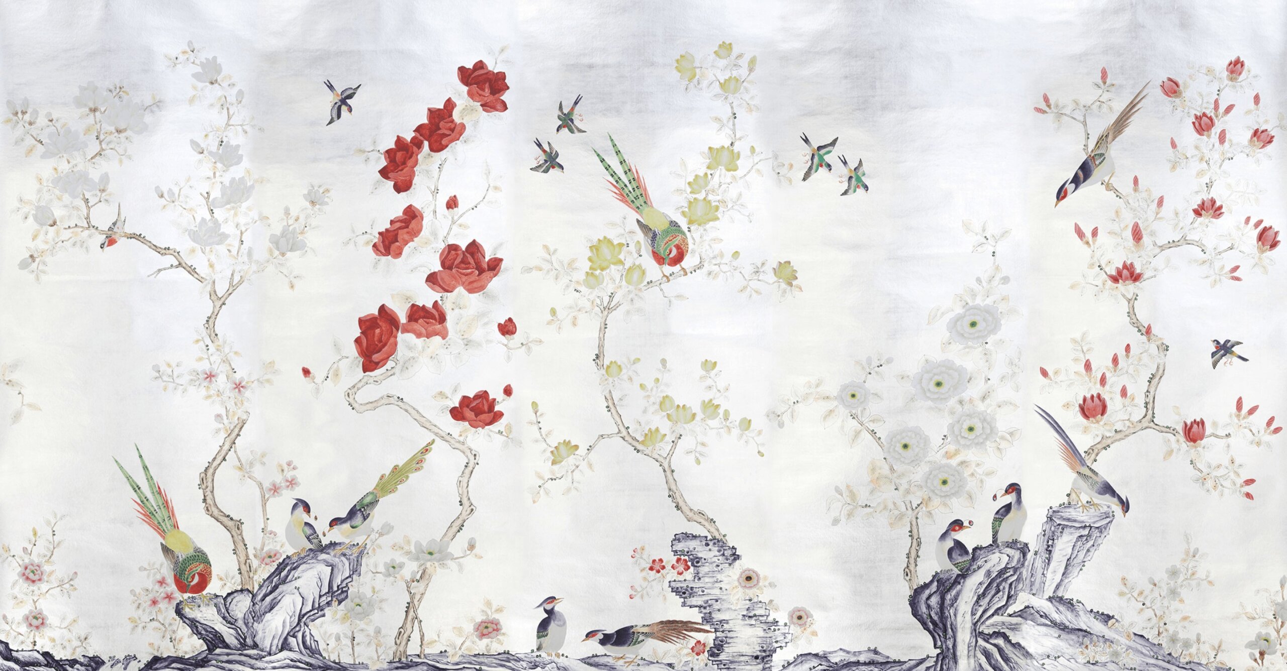 Gizli Bahçe Pano Duvar Kağıdı