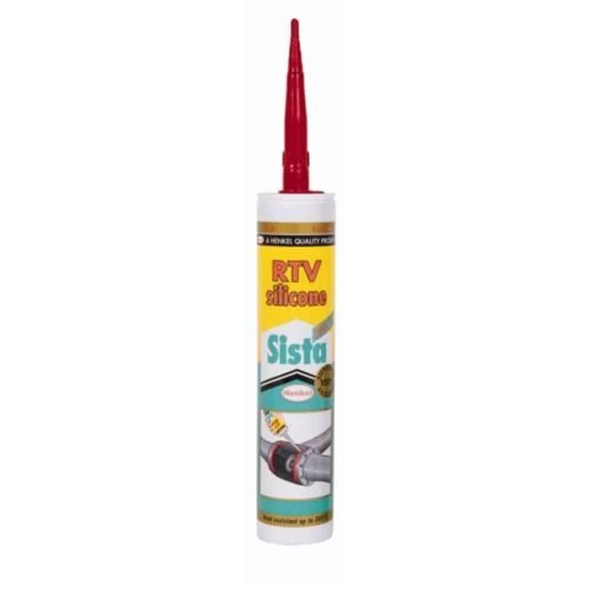Sista Kırmızı Silikon 310 Ml (300 Dereceye Dayanıklı)