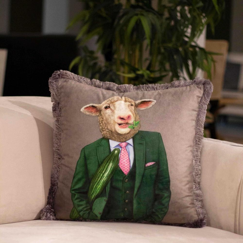 Figüratif Desen Yastık