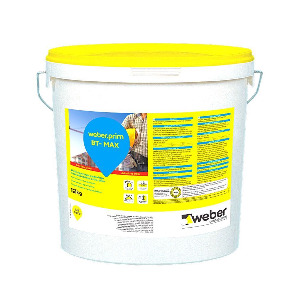 Weber Prim Bt-Max 12 kg Brüt Beton Astarı