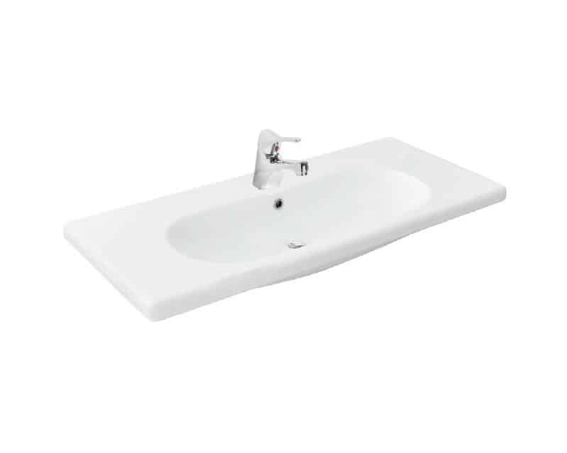 Güral Vit Rem Etajerli Lavabo(45x100)