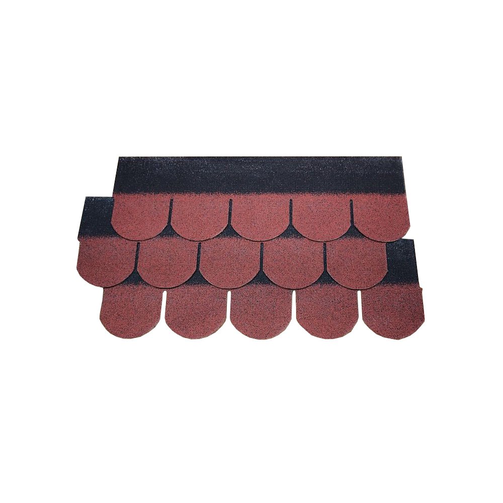 Sim Shingle Yuvarlak Pk-2.56m2 Kırmızı