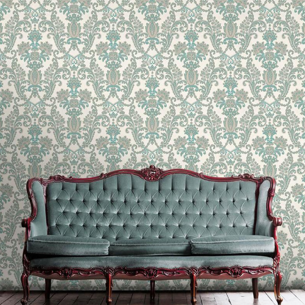 Adawall 6804 Serisi Damask Desenli Duvar Kağıdı