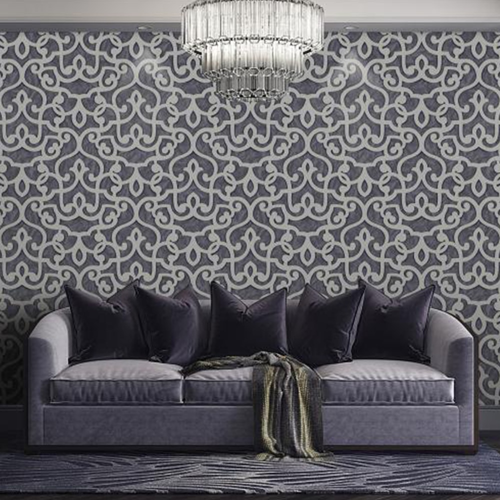 Adawall 7810 Serisi Şam Süsleme Duvar Kağıdı