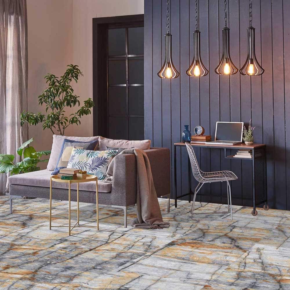 Qua 60×120 cm Blue Jeans Parlak Granit Seramik