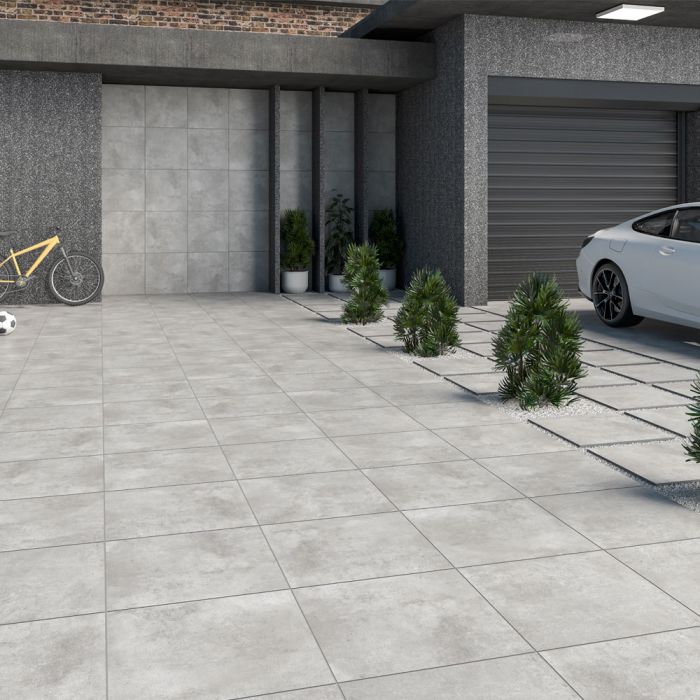 Qua 60×120 cm Luna Cool Grey Yarı Parlak Granit Seramik
