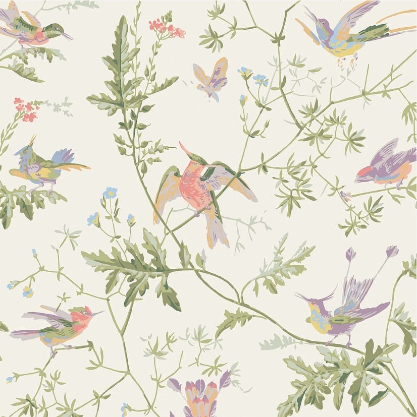 Sinek Kuşları Desen Pano Duvar Kağıdı