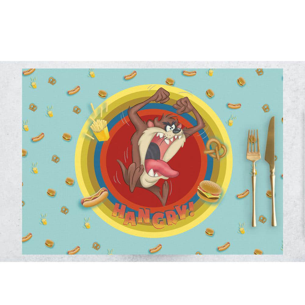 Tazmania Canavarı Kumaş Amerikan Servis 4’lü Set 35X50CM