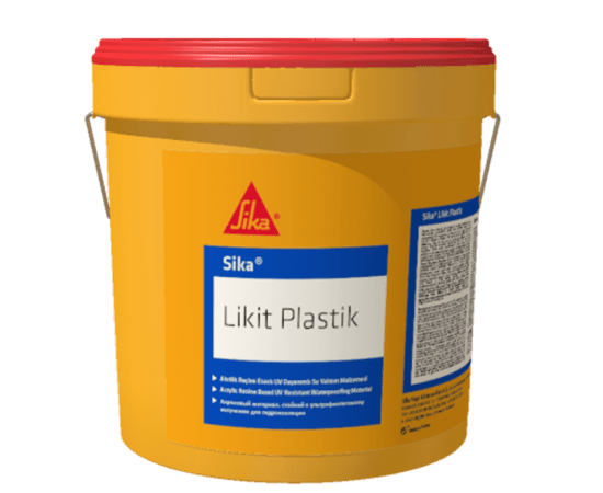 Sika Likit Plastik - Elastik Su Yalıtım Malzemesi