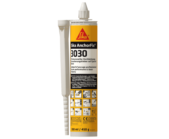 Sika AnchorFix-3030-Yüksek Performansli Profosyonel Epoksi Ankraj Malzemesi