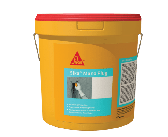 Sika MonoPlug - Çimento Esaslı Hızlı Priz Alan Tıkaç Harcı