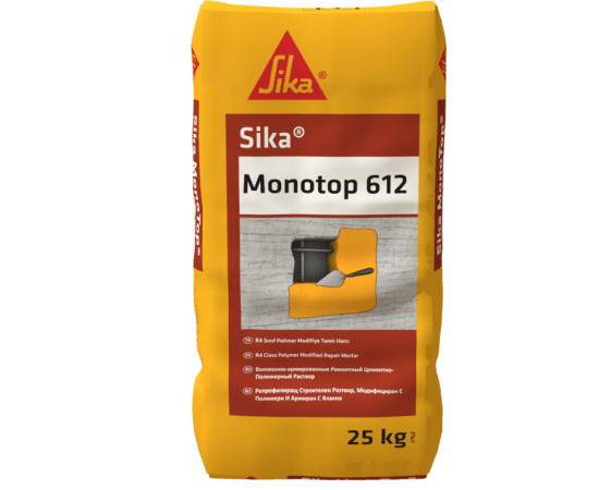 Sika MonoTop-612-R4 Sınıfı Polimer Modifiye Tamir Harcı